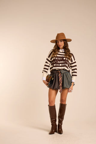 Maglione a righe BROOKLYN