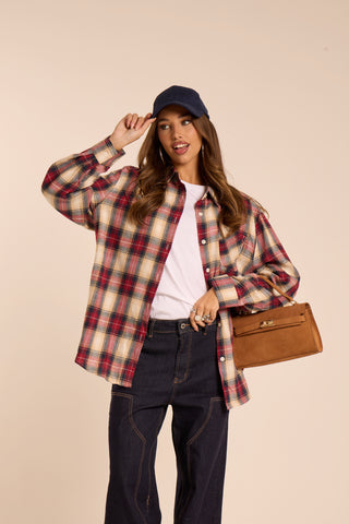 Camicia a quadri Boskie