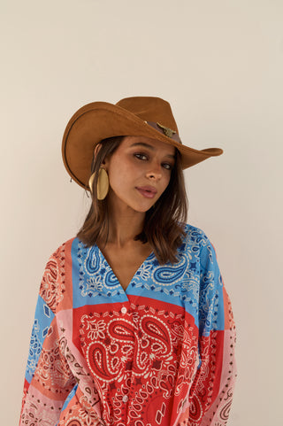 CAPPELLO SUEDE DAKOTA CAMMELLO