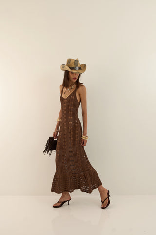 FUORIACQUA CROCHET MIRAME MARRONE