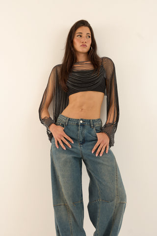 TOP STRASS CLEOPATRA