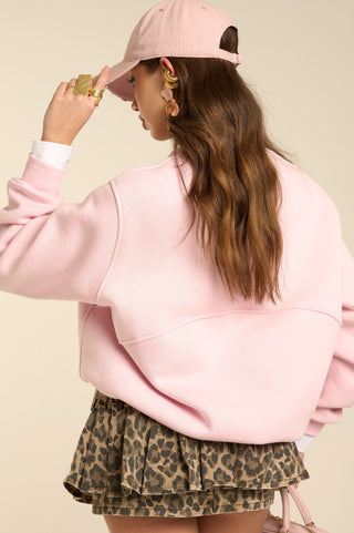 PINK SWEATSHIRT