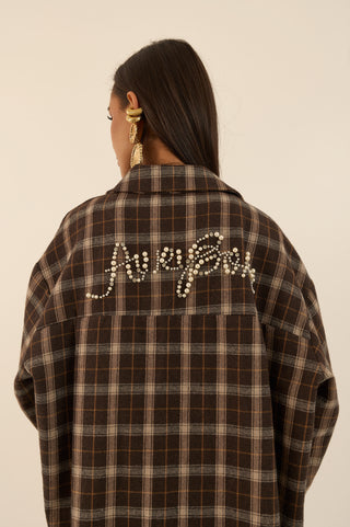CAMICIA OVERSIZE PEARL
