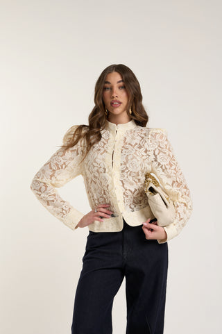 ROMANTIC LACE SHIRT