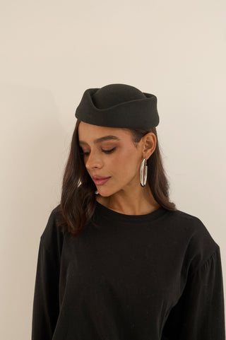 CAPPELLO CAMILLE NERO