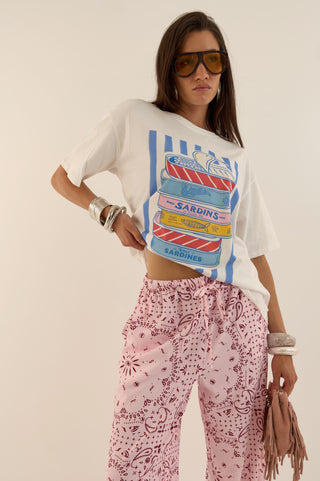 PANTALONE BANDANAS ROSA