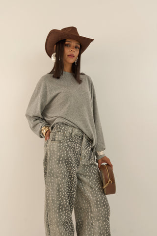 JEANS WIDE LEG DAINO