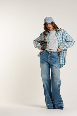 STRASS AZULL COLORS shirt