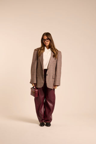 Blazer a quadretti CORK