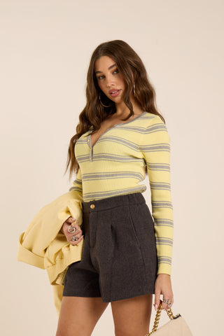 Maglia POLO PASTEL YELLOW