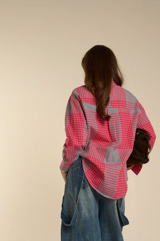 FUCSIA RETRO shirt