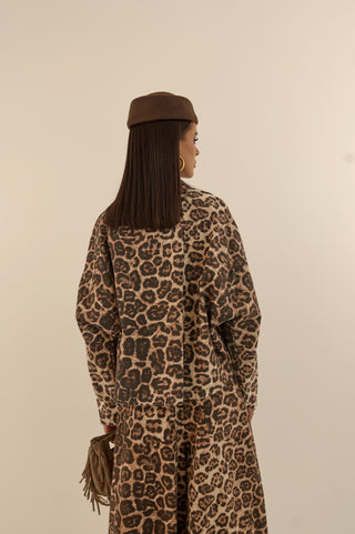 GIACCA IN DENIM SAFARI
