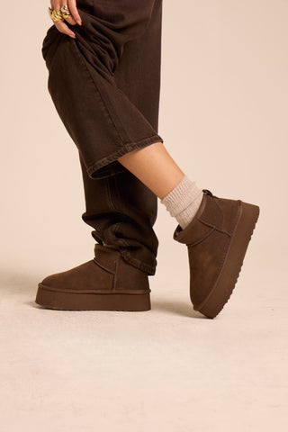 Stivaletto SUEDE PLATFORM