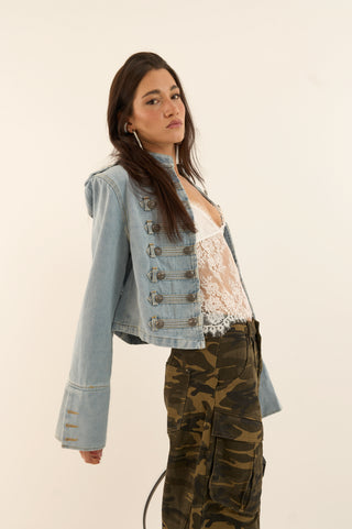 JEANS CARGO CAMO ATTITUDE