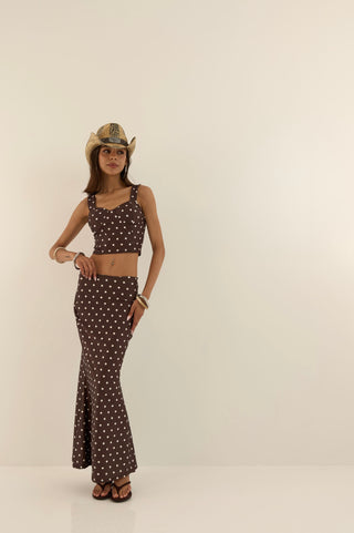 COORDINATO SIRENA POIS MARRONE