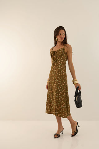 ABITO MIDI RUBY FLOREALE