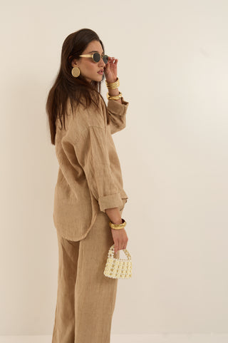 COORDINATO LINO ALGHERO BEIGE