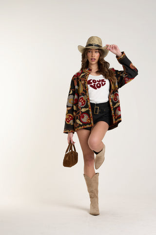 GIACCA RICAMATA RODEO