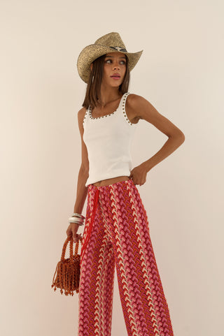 PANTALONE OCEAN WAVE FUCSIA