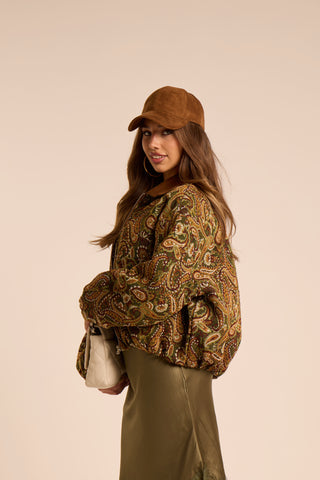 Bomber BOHO GREEN
