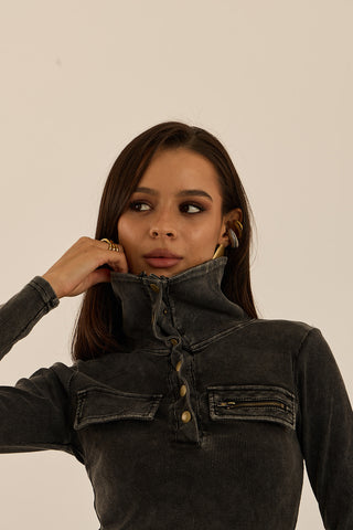 MAGLIA COLLO ALTO WEST