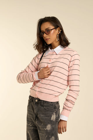 Cardigan PINK DRIFT