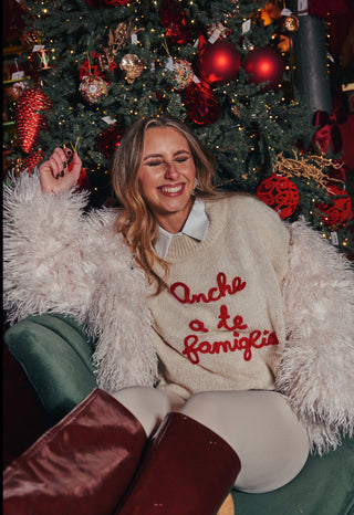 Maglione “ANCHE A TE E FAMIGLIA”