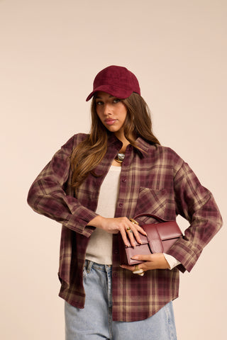 Camicia a quadri AMARANTHA