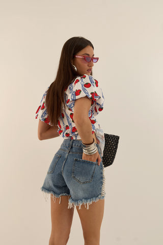 SHORTS DENIM TECNA