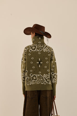 CARDIGAN ZIP RANGER VERDE