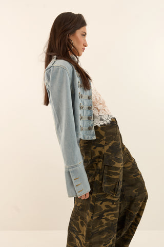 GIACCA DENIM NAPOLEONICA