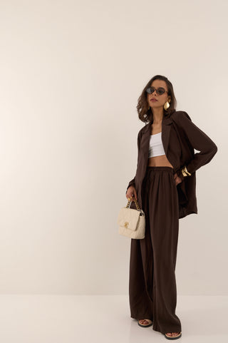 COMPLETO LEGGERO DAILY SUIT MARRONE