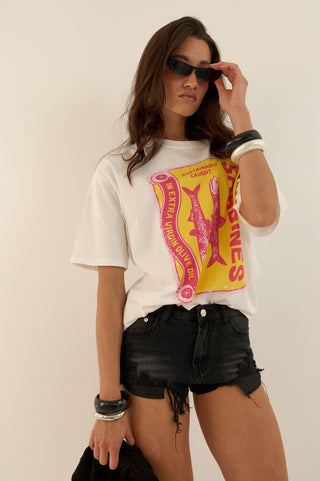 T-SHIRT GRAPHIC SARDINES