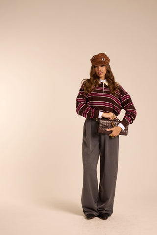 Maglioncino a righe BURDEOS