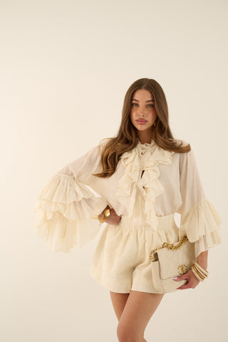 CAMICIA SAHARA PANNA