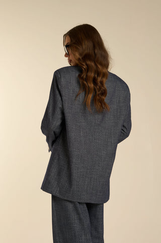CHANNY DENIM BLAZER