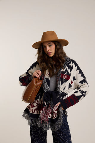 Cardigan jacquard ESTERYE