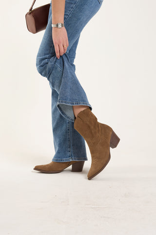 TEXANO CAMEL REAL LEATHER MINI