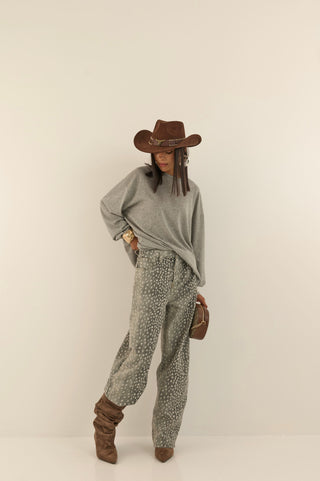 JEANS WIDE LEG DAINO