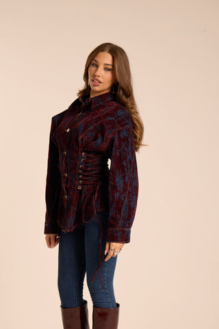 Giacca Stringata BLUVELVET