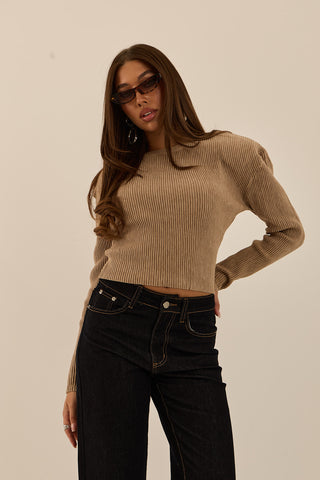 JEANS SFRANGIATO CON RISVOLTO INDIGO