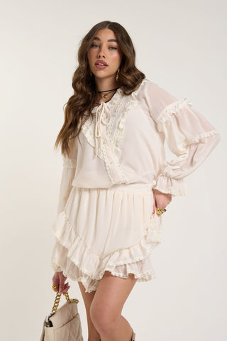 CREAM WILDFLOWER SET