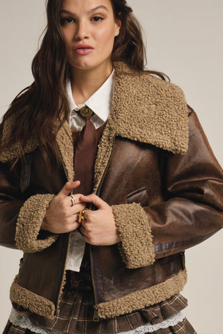 Giacca Shearling