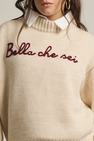 Pullover “Bella che sei”