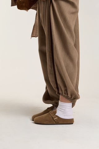 CIABATTA SABOT SUEDE