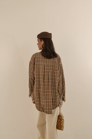 CAMICIA TARTAN JOLENE CHIARO