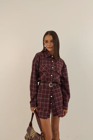COORDINATO CAMDEN BORDEAUX