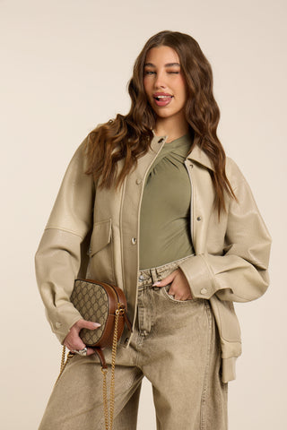 Giacca bomber NAKER LEATHER