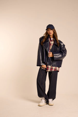 Giacca in pelle BLUUM