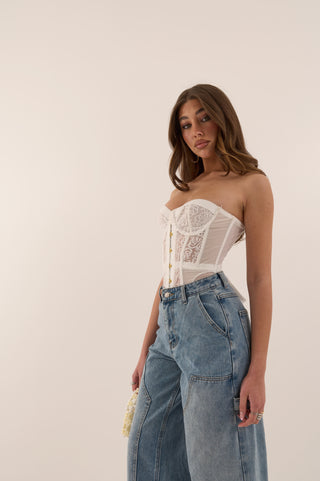 BLUE WORK DENIM JEANS